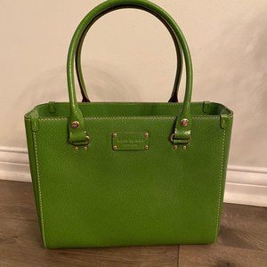 Kate Spade Kelly Green Handbag Tote